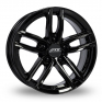 16 Inch ATS Antares Gloss Black Alloy Wheels