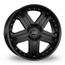 18 Inch Borbet CWB Black Alloy Wheels