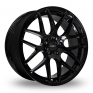 18 Inch Calibre Exile R Gloss Black Alloy Wheels