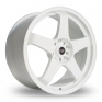 19 Inch Rota GTR White Alloy Wheels