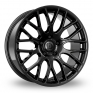 8.5x19 (Front) & 9.5x19 (Rear) Diewe Impatto Black Alloy Wheels