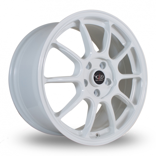 18 Inch Rota SS10 White Alloy Wheels