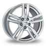 19 Inch ATS Evolution Silver Alloy Wheels