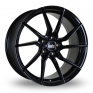 17 Inch Bola B25 Gloss Black Alloy Wheels