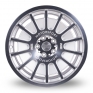 18 Inch 3SDM 0.66 Silver Polished Face Alloy Wheels