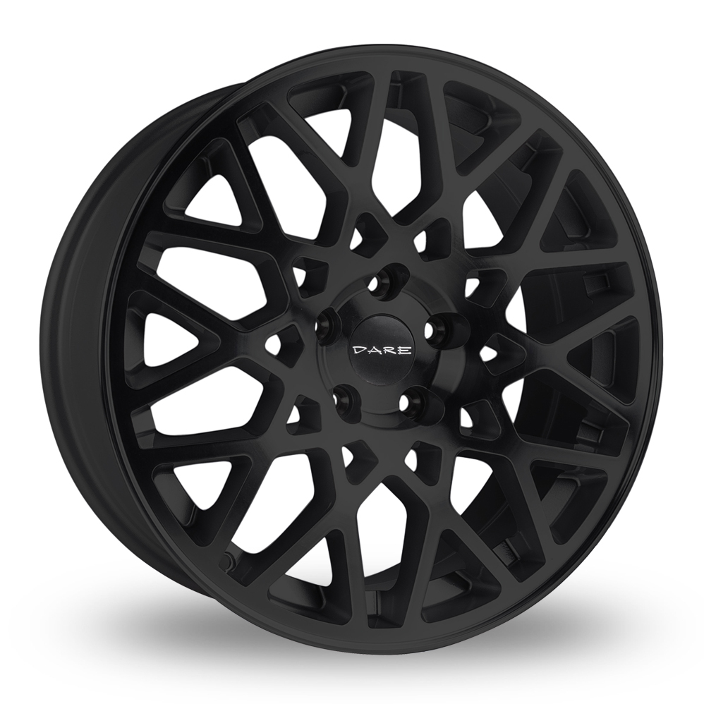 18 Inch Dare LG2 Gloss Black Alloy Wheels