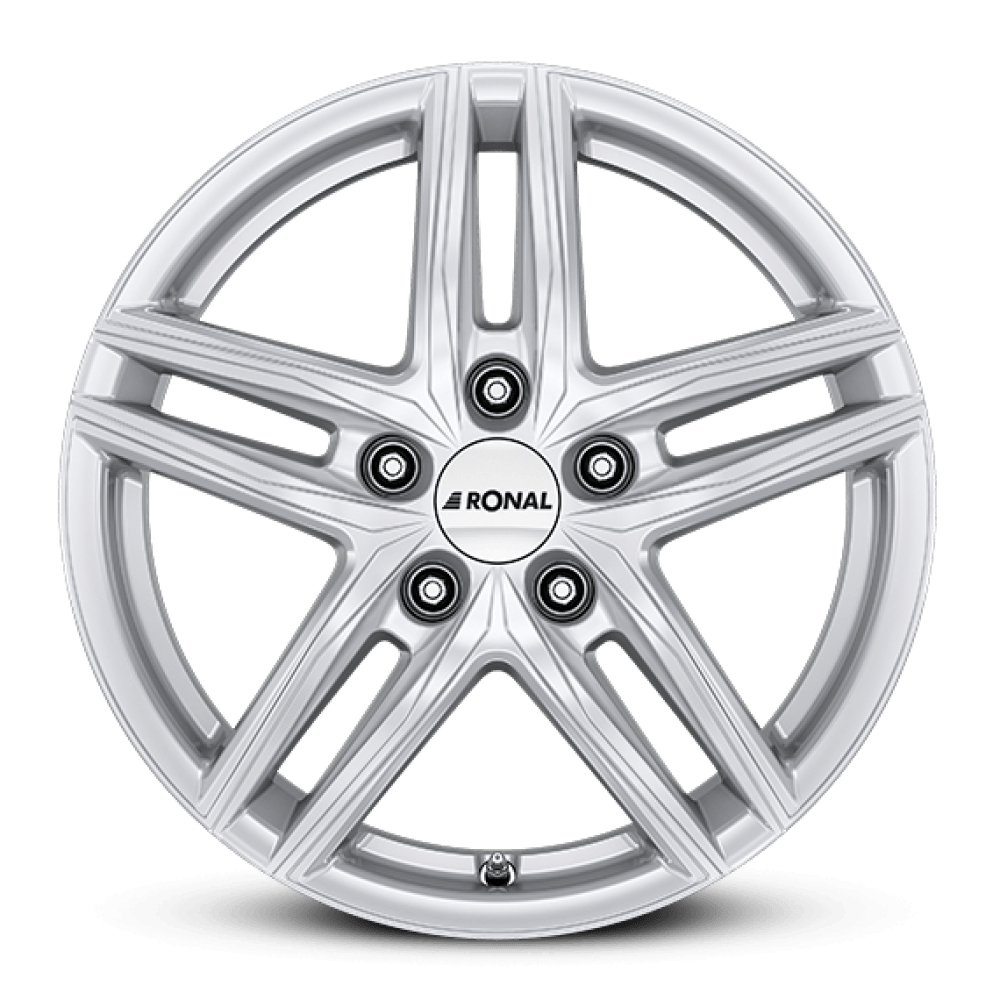 16 Inch Ronal R65 Silver Alloy Wheels