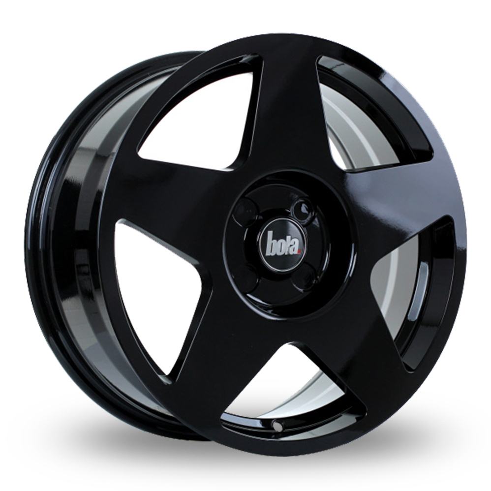 19 Inch Bola B10 Gloss Black Alloy Wheels