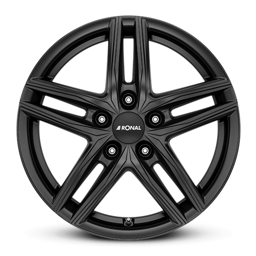 20 Inch Ronal R65 Matt Black Alloy Wheels