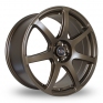18 Inch Rota Pro R Matt Bronze 3 Alloy Wheels