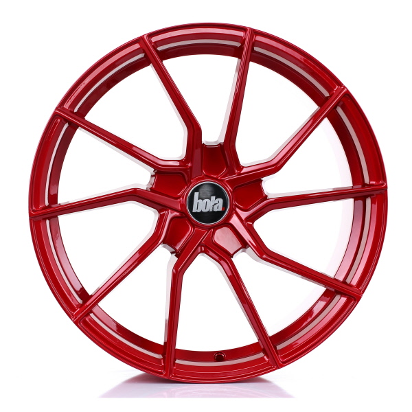 18 Inch Bola B25 Candy Red Alloy Wheels